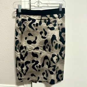 Ann Taylor Cheetah Pencil Skirt